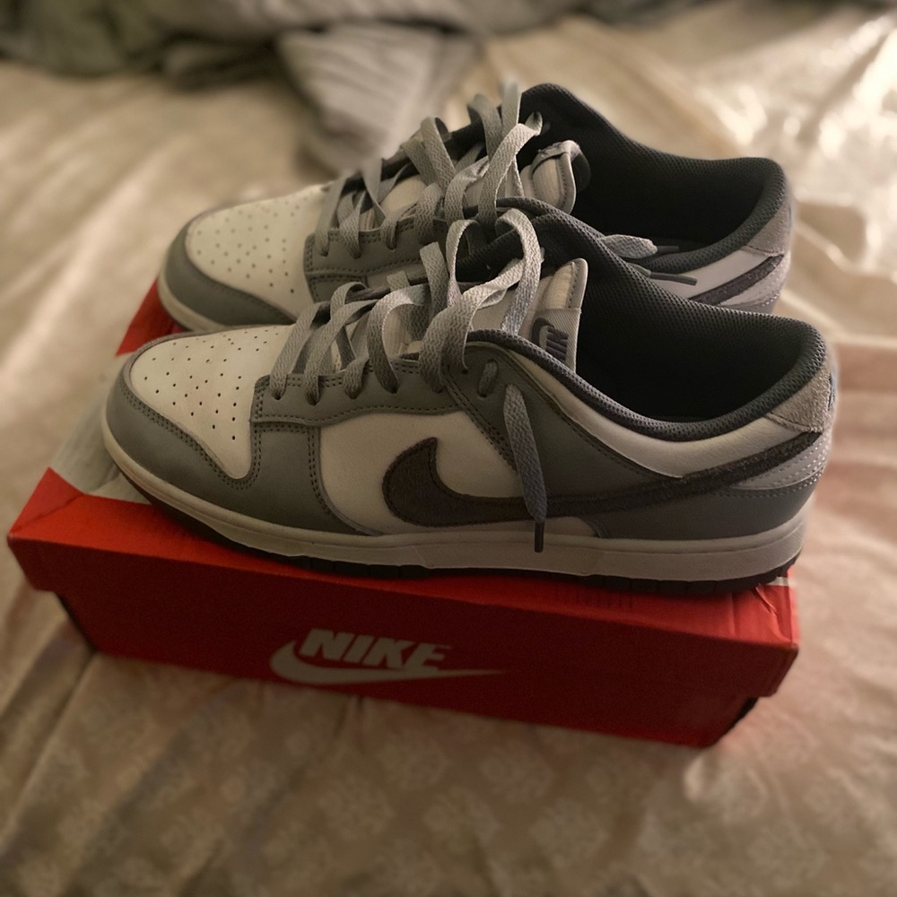 Nike Charcoal and Light Gray Shoes